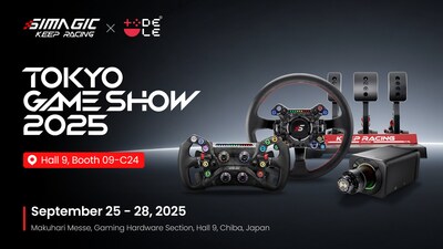 Simagic × DELE - Showcasing the Future of Sim Racing at Tokyo Game Show 2025